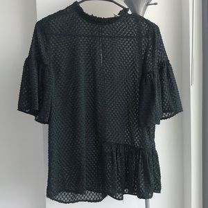 H&M green shirt